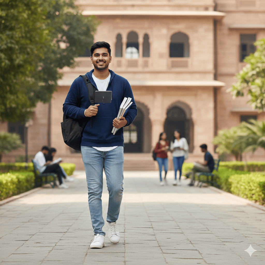 GNDU online education FAQ section student support and admission guidance image