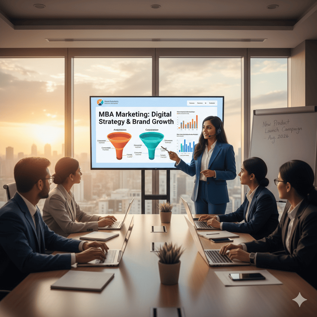 GNDU Online MBA in Marketing Management programme overview